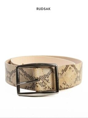Rudsak Leathet Embossed Belt Size M 32